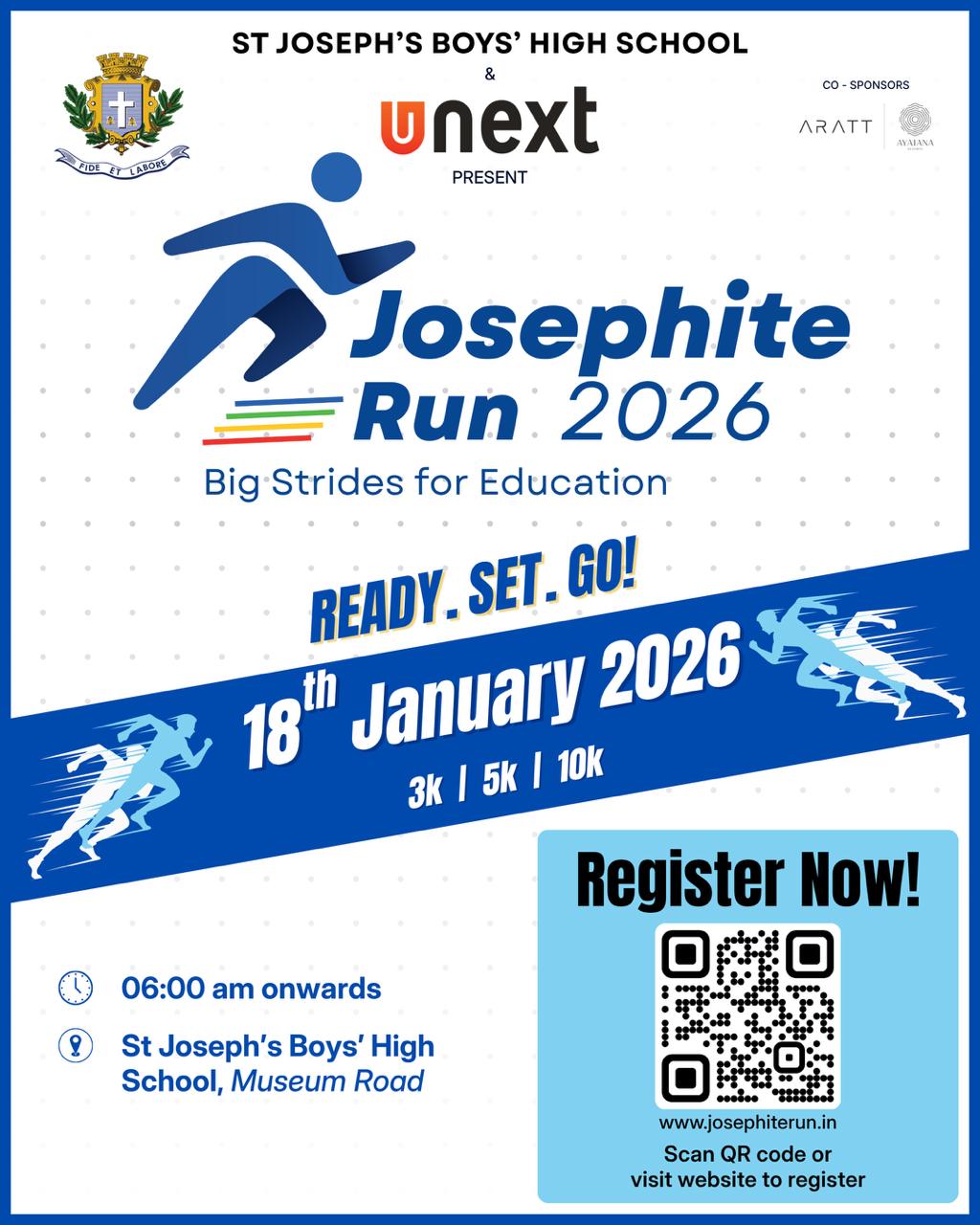 Josephite Run 2026 Registration Form