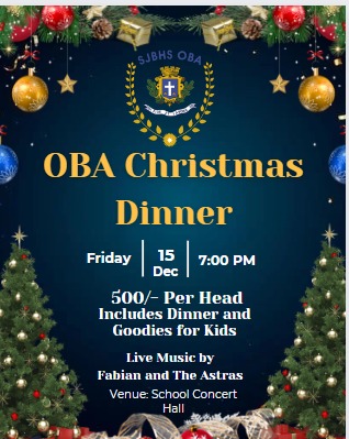 OBA Christmas Dinner